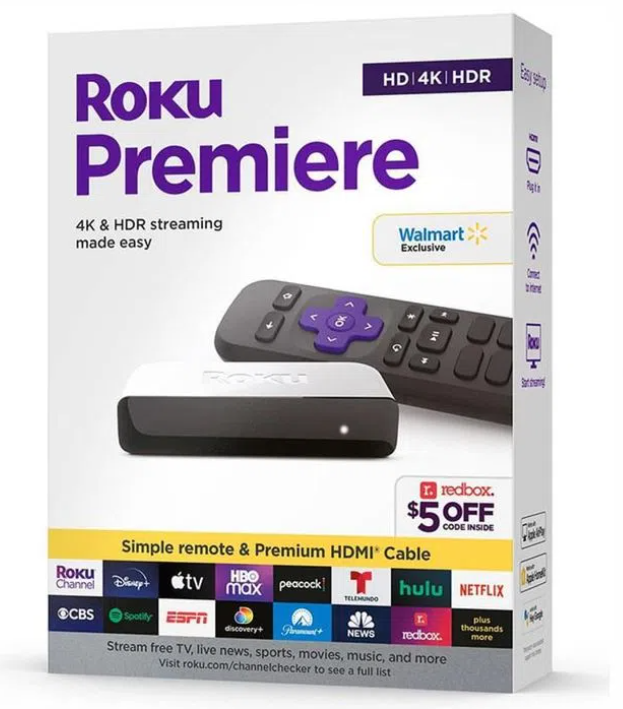 Roku Premiere 4K Original convierte un tv convencional en Smart TV 
